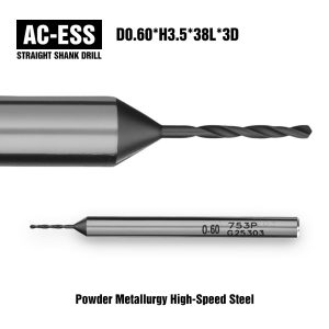 AC-ESS Straight Shank Drill D0.60*H3.5*38L*3D