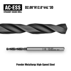 AC-ESS Straight Shank Drill D2.00*H12.0*44L*3D