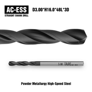 AC-ESS Straight Shank Drill D3.00*H16.0*48L*3D