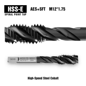 HSS-E Spiral Point Tap AES+SFT M12*1.75